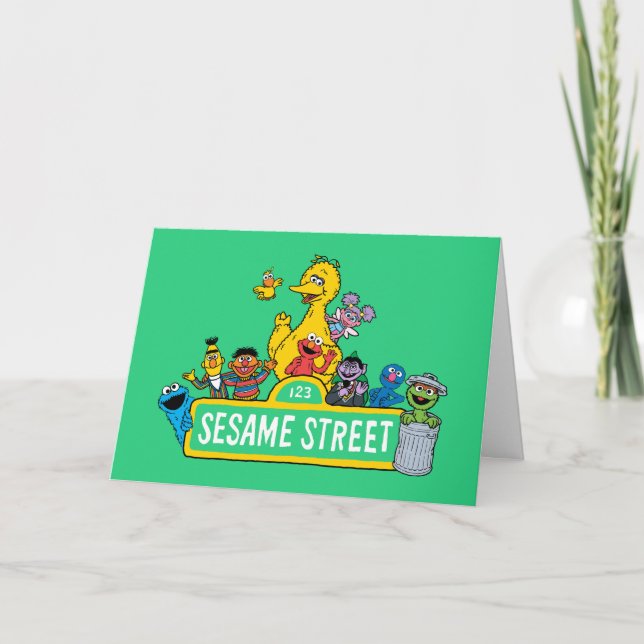 Carte Rue Sésame | Joyeux Anniversaire (Devant)