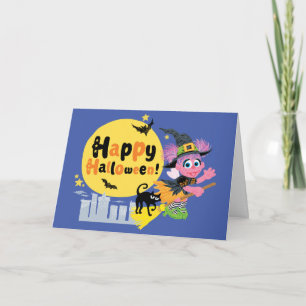 Carte Rue Sésame Motif d'Halloween plus mignon