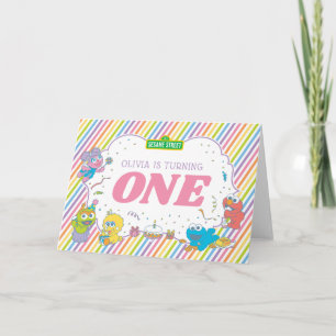 Carte Rue Sésame Premier anniversaire trié