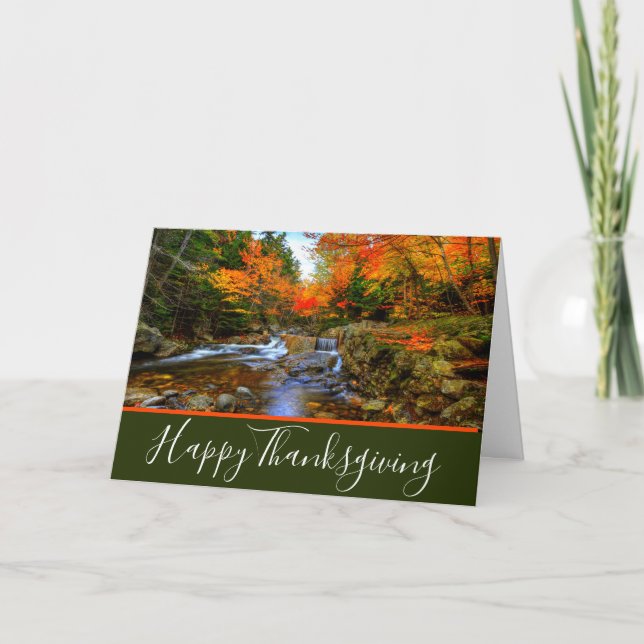 Carte Ruisseau d'automne (Devant)