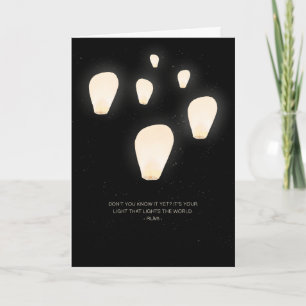 Carte Rumi Lanterne Volante