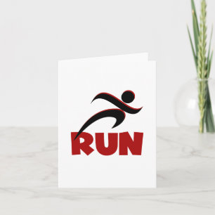 Carte RUN rouge