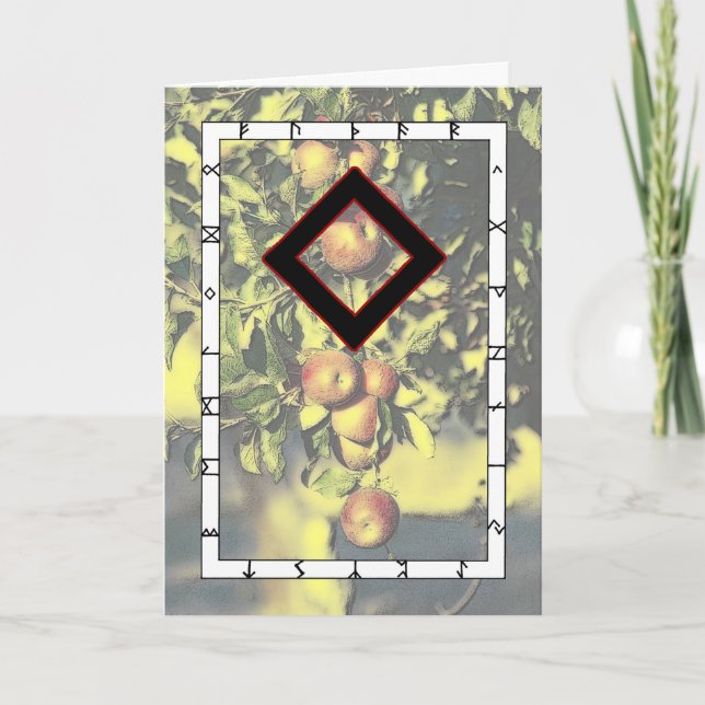 Carte Rune Ingwaz - Héros (Devant)