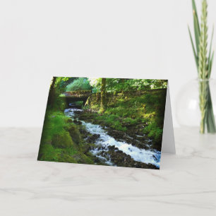 Carte Runoff de Wahkeena Falls, Oregon