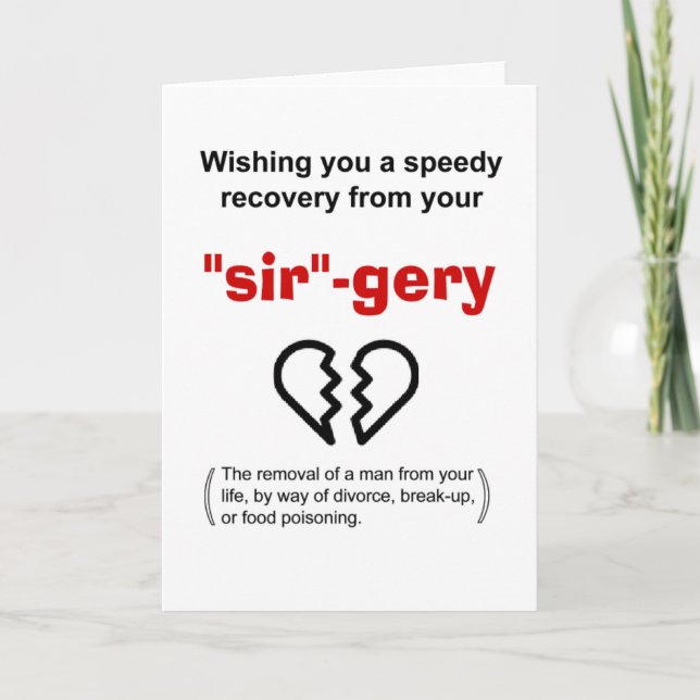 Carte rupture de relation (Devant)