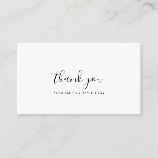 Carte Russe Mountain Watercolor Thankyou