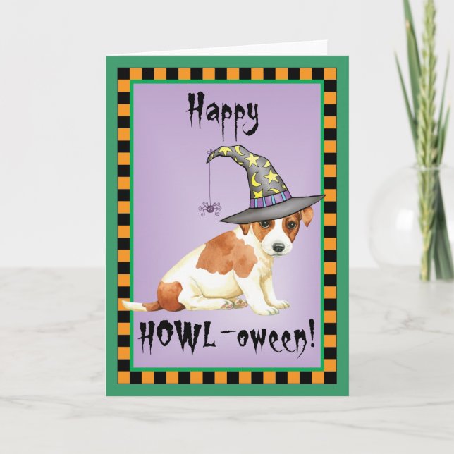 Carte Russell Terrier Witch (Devant)