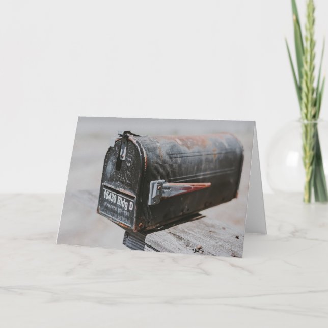 Carte Rusty Mailbox (Devant)