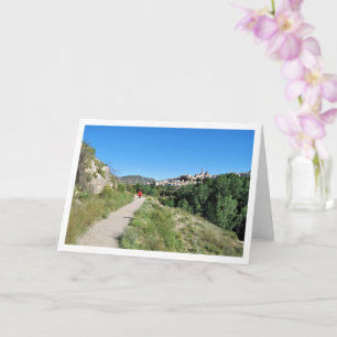 Carte Ruta del Agua, Chelva, Valencien, espagnol