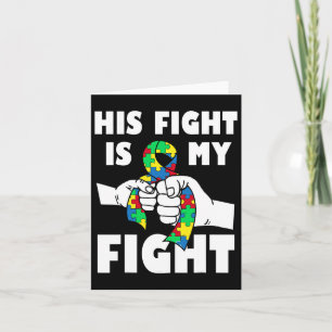 Carte Sa Lutte Est Ma Lutte Inspirationnelle Autisme