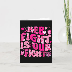 Carte Sa Lutte Est Notre Lutte Pink Ribbon Cancer Du Sei
