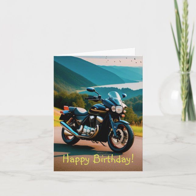 Carte Sa moto (Devant)