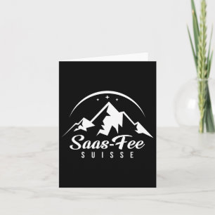 Carte Saas-fee Suisse Ski ski Snowboardin