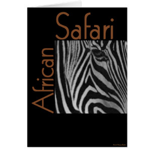 Carte Safari africaine