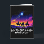 Carte Sages Antiques Cherchent Toujours Jésus Foi 3 Rois<br><div class="desc">Sages Antiques Cherchent Encore Jésus Foi 3 Rois</div>