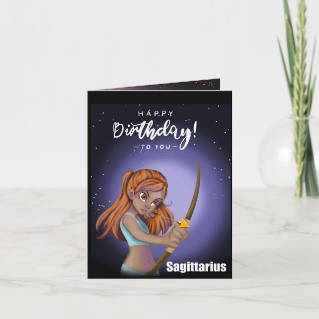 Carte sagittaire (Devant)