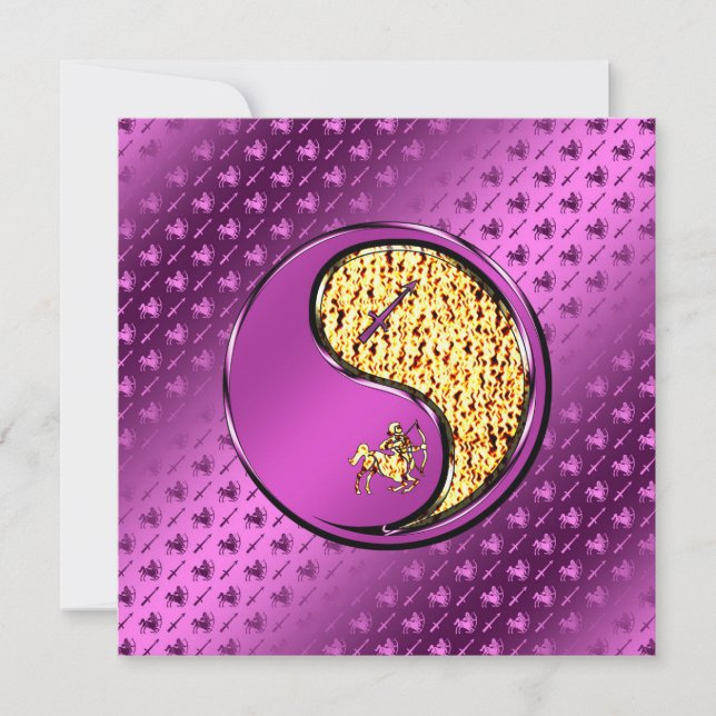 Carte Sagittaire l'Archer (Devant)