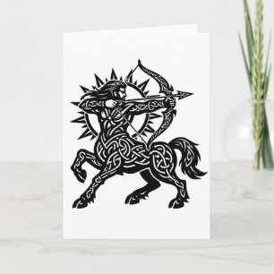 Carte Sagittaire — L'Archer par BurnsInHell