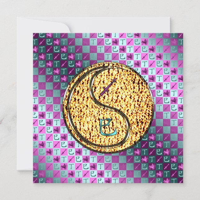 Carte Sagittaire & Serpent de feu (Devant)