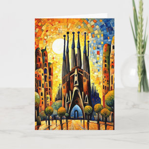 Carte Sagrada illuminée par le soleil
