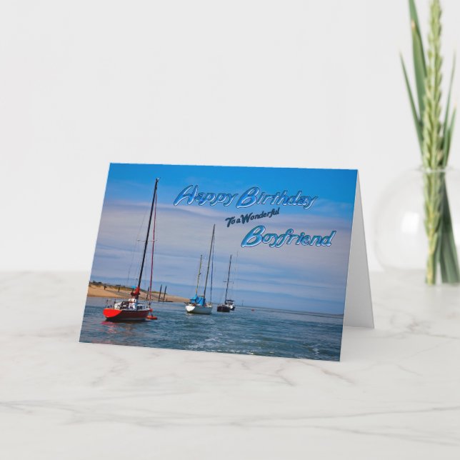 Carte Sailing boats (Devant)