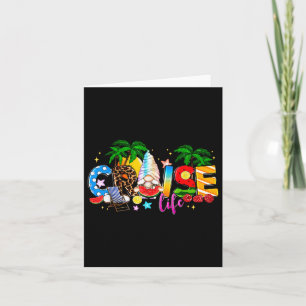 Carte Sailor Gnome Cruise Life Summer Vacances Plage Boa