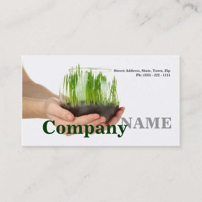 Carte saine de végétarien de la vie de vert cru de (Devant)