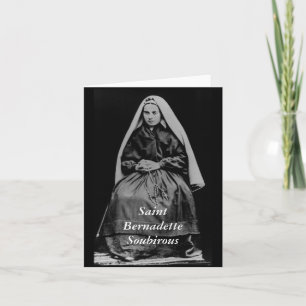 Carte Saint Bernadette Soubirous