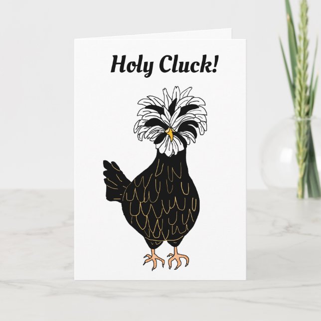 Carte Saint Cluck, tu me manques tellement d'Humour de p (Devant)