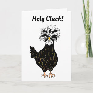 Carte Saint Cluck, tu me manques tellement d'Humour de p