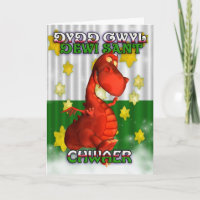 Saint-David, Welsh Card, Dydd Gwyl Dewi Sant