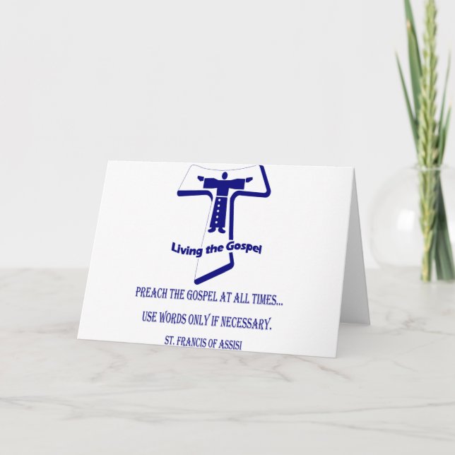 Carte Saint François (Devant)