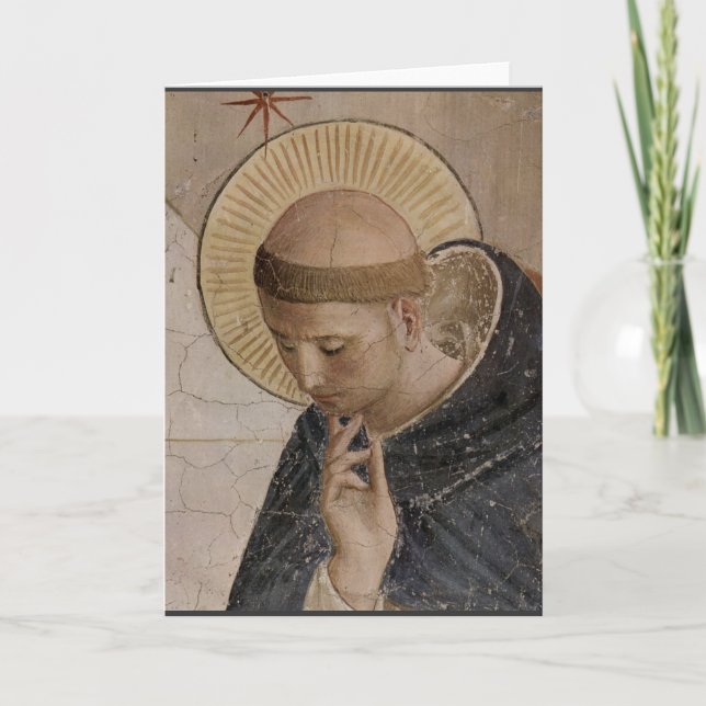 Carte Saint François avec la Tête Bénie (Devant)