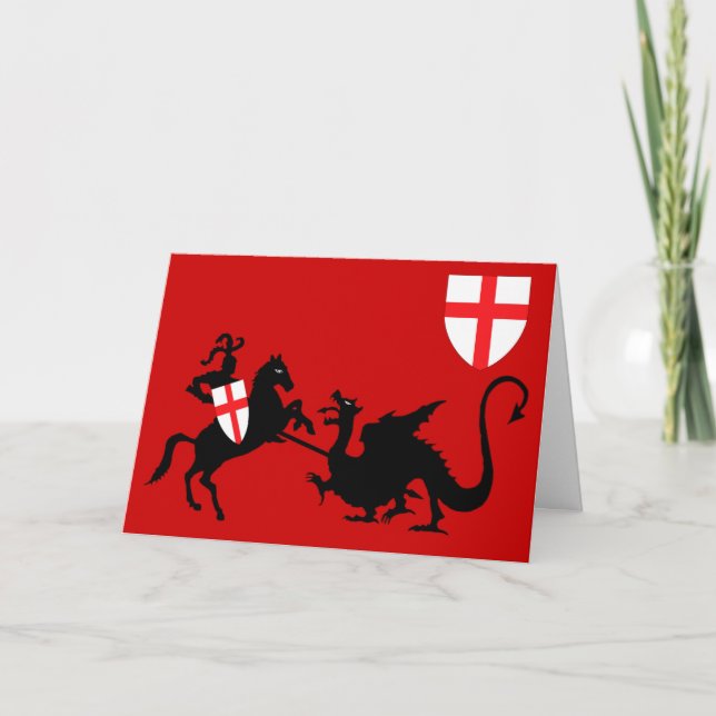 Carte Saint George's Day (Devant)