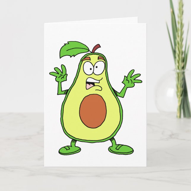 Carte Saint Guacamole, vous avez un autre anniversaire (Devant)
