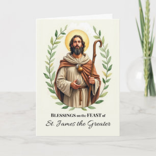 Carte Saint James la Grande Fête Jour Fête de la couronn