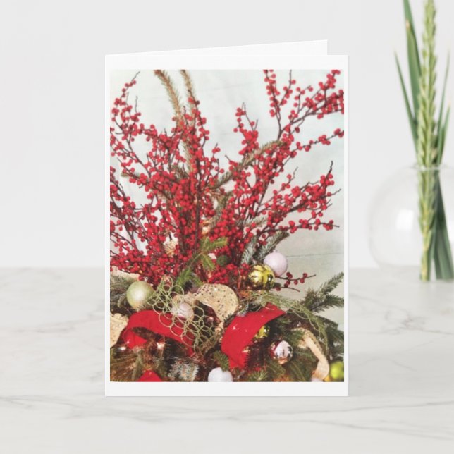 CARTE ***SAINT JOLLY NOËL SOUHAITE*** (Devant)