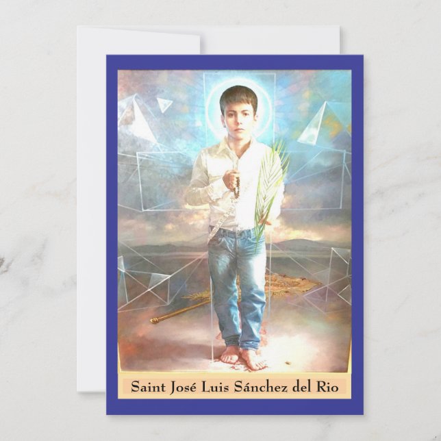 Carte Saint José Luis Sánchez del Rio (Devant)