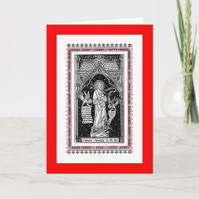 Carte Saint-Joseph, Patron de l'Église (DT 01) (Devant)