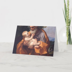 Carte Saint Joseph - Peinture de Saint Day