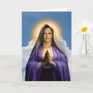 Carte Saint Kamala Harris Prière dévotionnelle