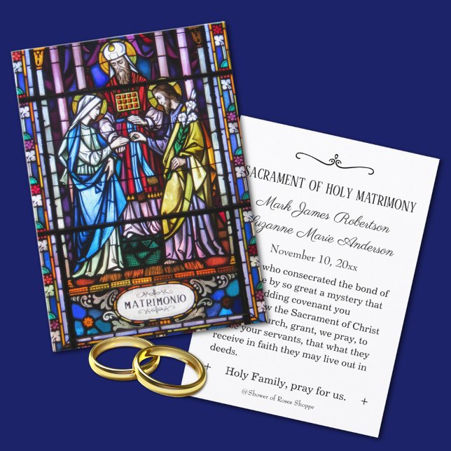 Carte Saint Mariage catholique (Créateur téléchargé)