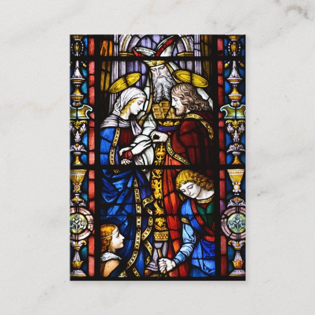 Carte Saint Mariage catholique (Devant)