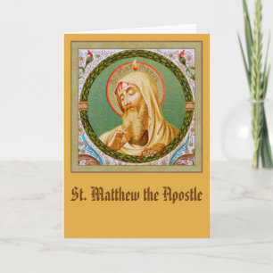 Carte Saint Matthieu l'Apôtre (JMAS 08)