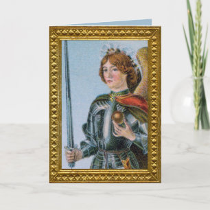 Carte Saint Michel l'Archange (détail ; M 017)