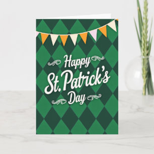Carte Saint-Patrick Argyle Émeraude