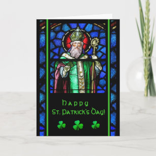 Carte Saint Patrick avec prière et bénédiction