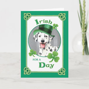 Carte Saint Patrick Fête Dalmatienne