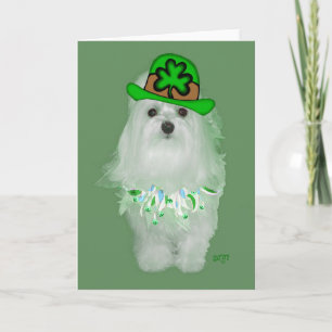 Carte Saint-Patrick maltais