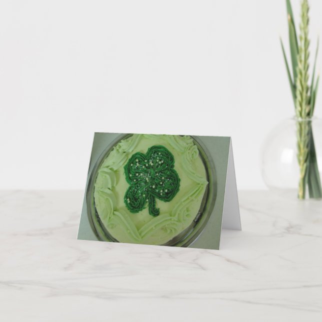 Carte Saint Patrick's Day Anniversaire (Devant)